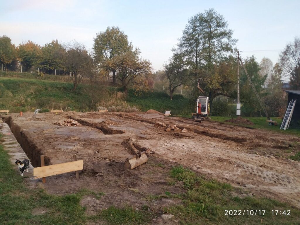 Budowa domu jednorodzinnego. Generalne wykonawstwo BM Buchcic.