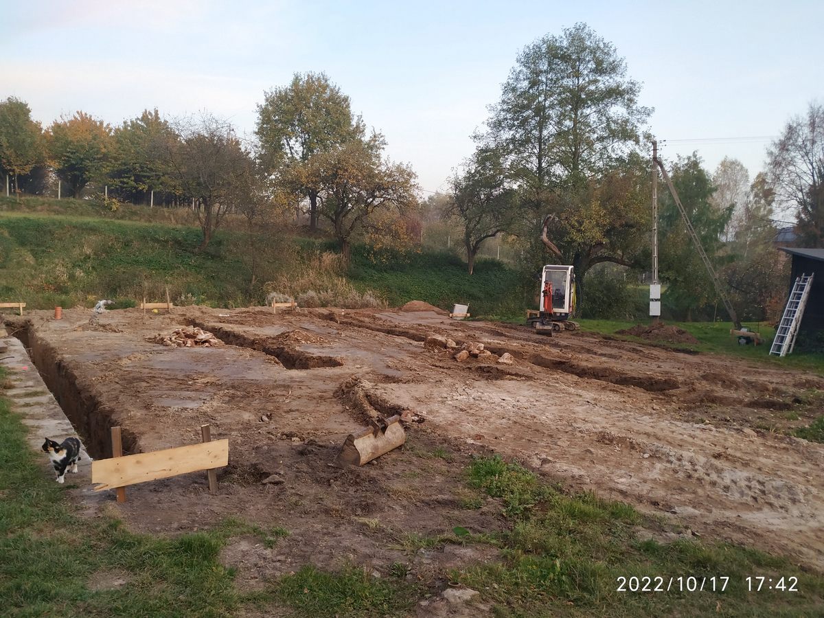 Budowa domu jednorodzinnego. Generalne wykonawstwo BM Buchcic.