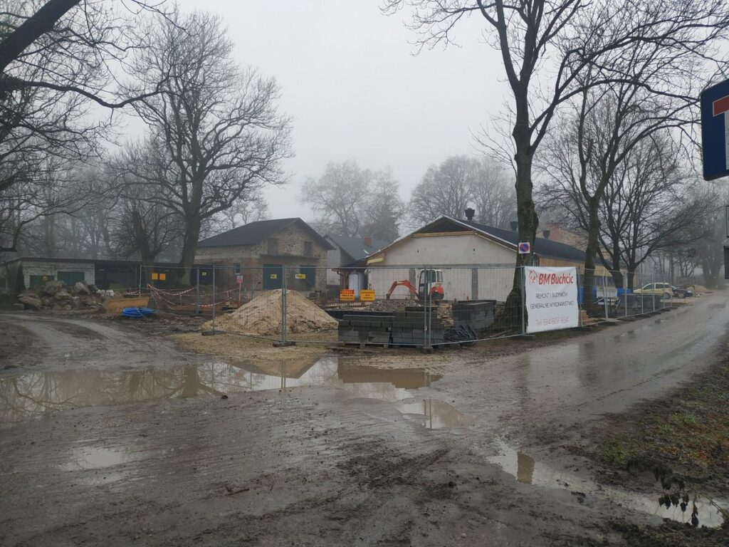 Budowa hostelu. Generalny wykonawca firma BM Buchcic.