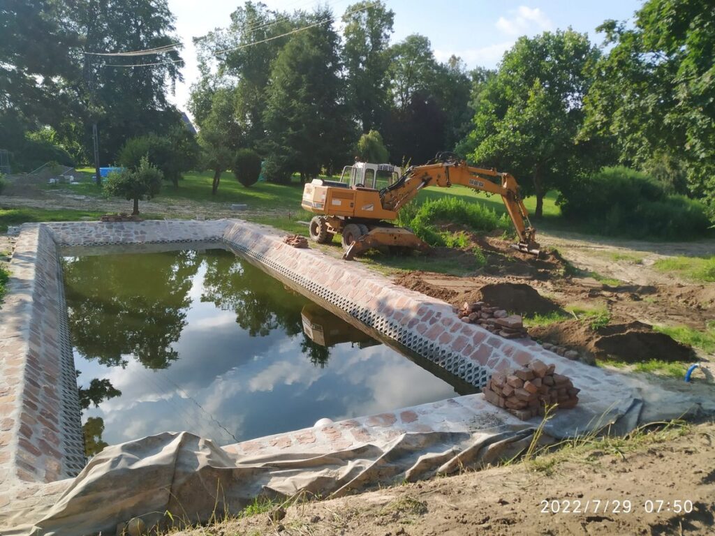 Prace zewnętrzne. Mała architektura. BM Buchcic.