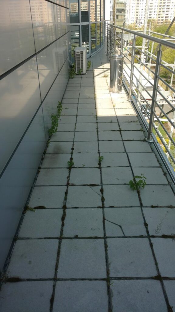 Remont tarasów Exatel. Realizacja BM Buchcic.