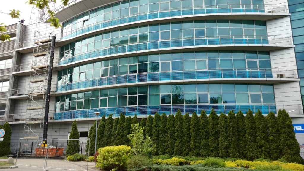 Remont tarasów Exatel. Realizacja BM Buchcic.