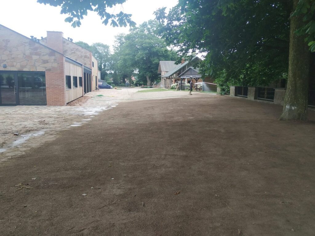 Zagospodarowanie terenu. Realizacja BM Buchcic.