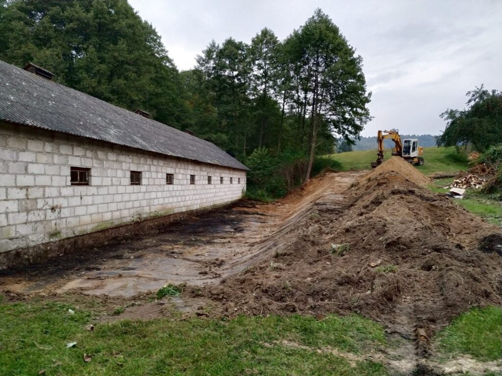 Zagospodarowanie terenu. Realizacja BM Buchcic.