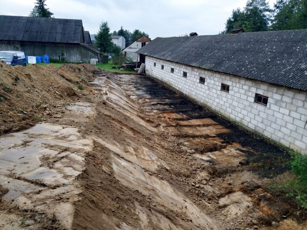 Zagospodarowanie terenu. Realizacja BM Buchcic.