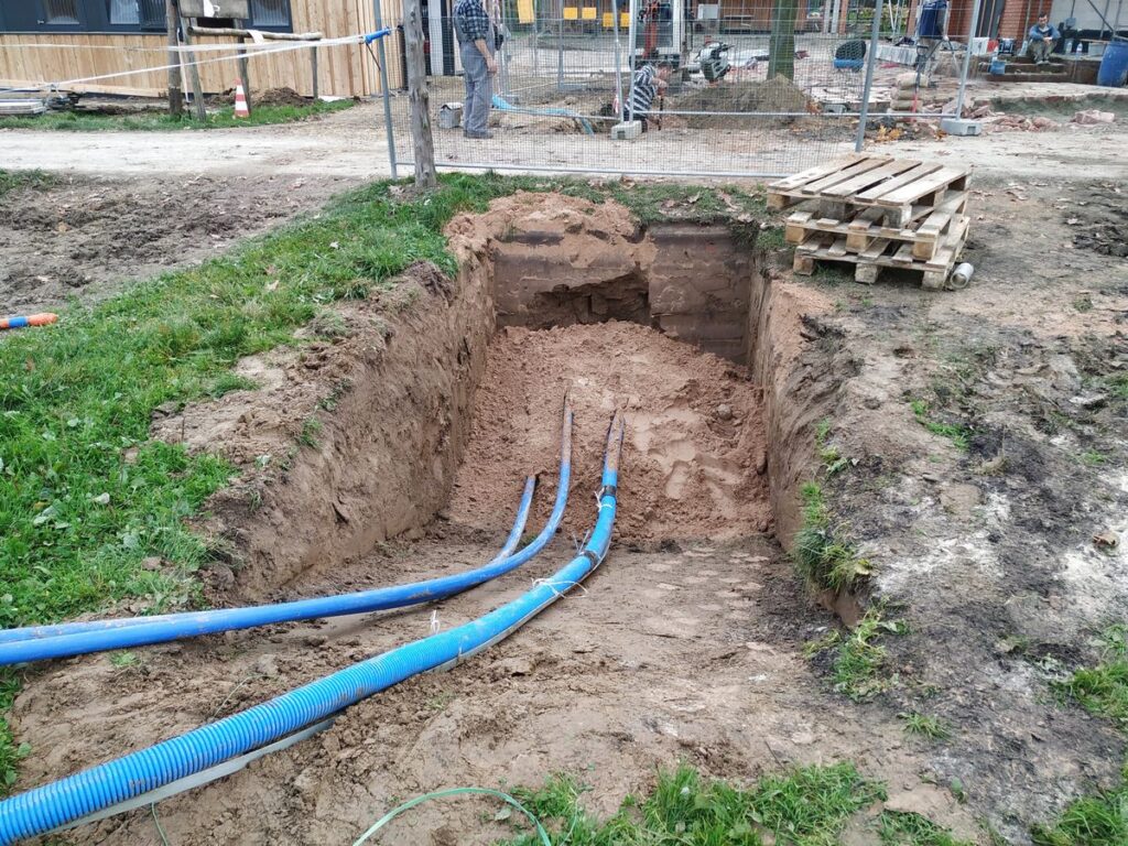Instalacje zewnętrzne, drenaże. Firma budowlana BM Buchcic.